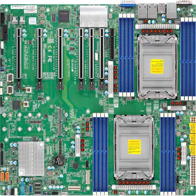 超微雙路至強3代4189針服務器主板 X12DPG-QBT6